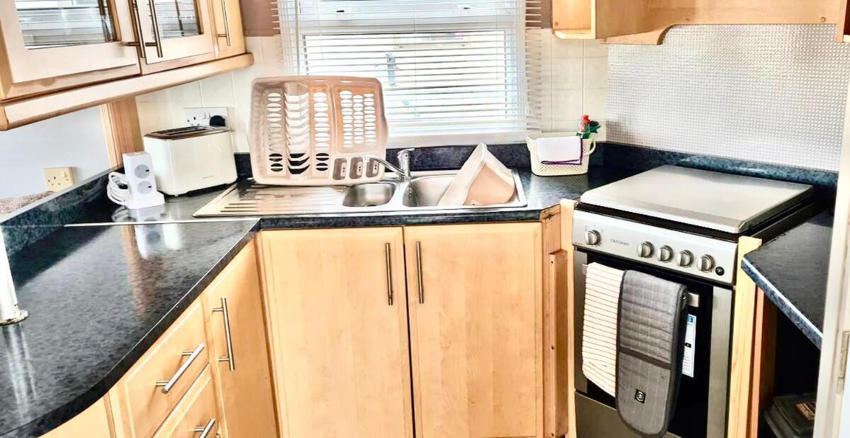 Wrights Retreat 4 Lunan View St Cyrus Caravan Park Saint Cyrus Екстериор снимка